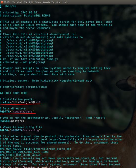 Ubuntu,PostgreSQL,開機啟動