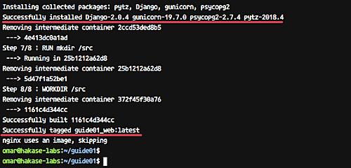 Docker,Python,Django,應用程序