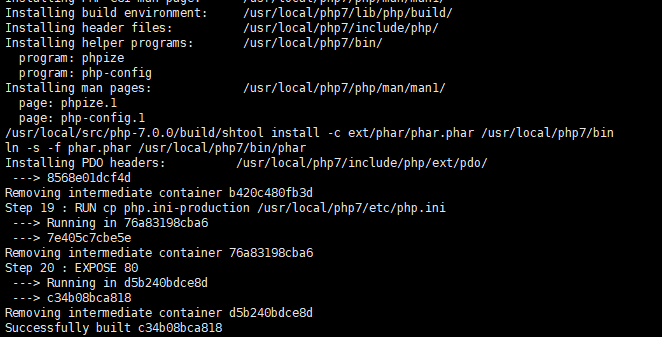 docker,鏡像,php7