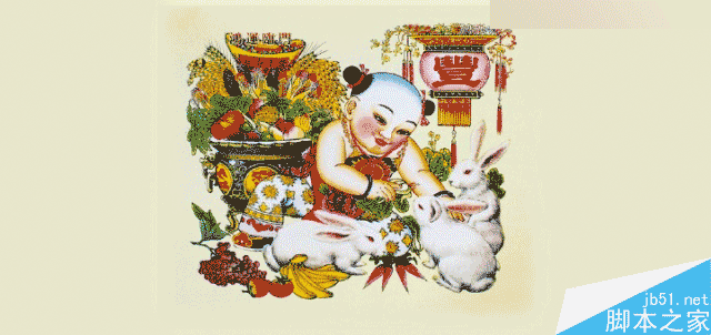 阿里年貨節插畫海報是怎么設計出來的,PS教程,思緣教程網