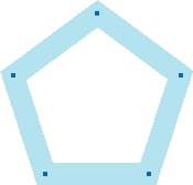 freehand創建空心封套圖案