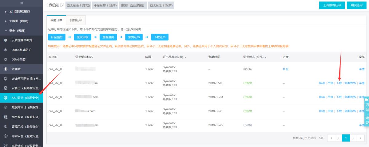 Apache,ssl證書