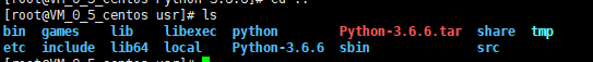 CentOS7.5,安裝,Python3.6.6