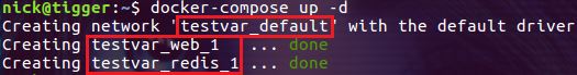 Docker,Compose,引用環境變量