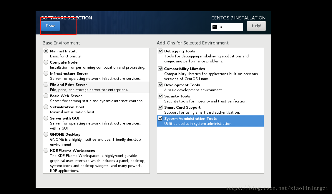 centos7,安裝,配置