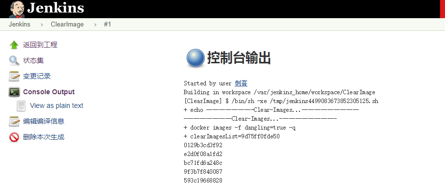 Jenkins,定期清理,None,鏡像