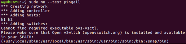 Ubuntu16.04.4LTS,安裝,mininet