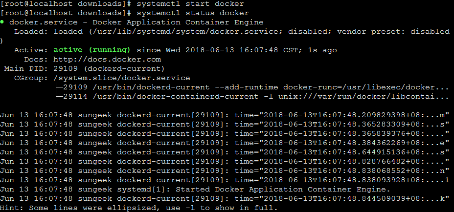 Centos7,安裝,卸載,docker,應用容器引擎