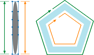 freehand創建空心封套圖案