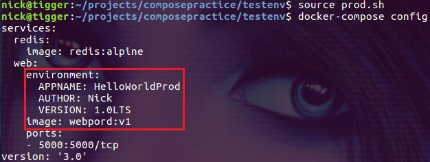 Docker,Compose,引用環境變量