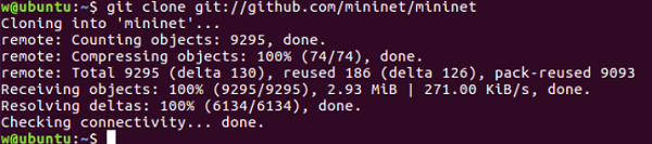 Ubuntu16.04.4LTS,安裝,mininet