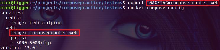 Docker,Compose,引用環境變量