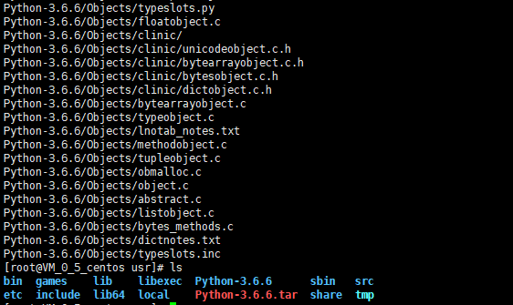 CentOS7.5,安裝,Python3.6.6