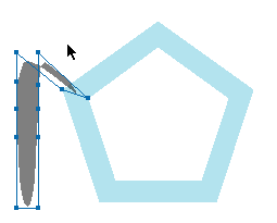 freehand創建空心封套圖案