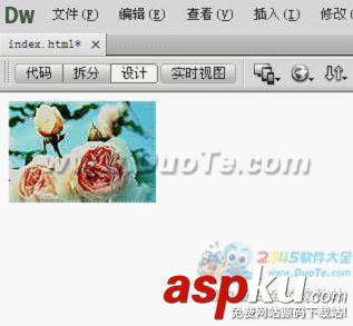 Dreamweaver中圖片編輯操作技巧