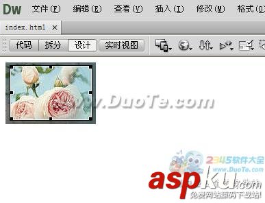 Dreamweaver中圖片編輯操作