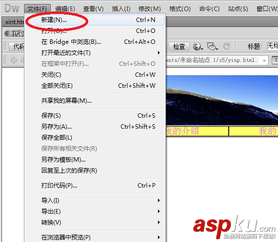 Dreamweaver,網頁,窗口