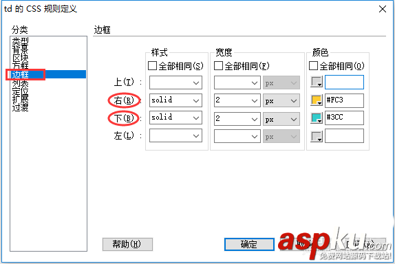 Dreamweaver,邊框,表格