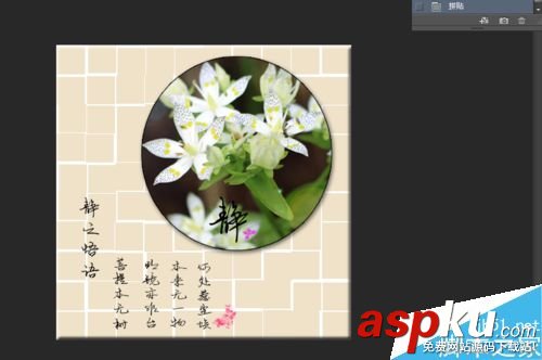ps,古典,圓形