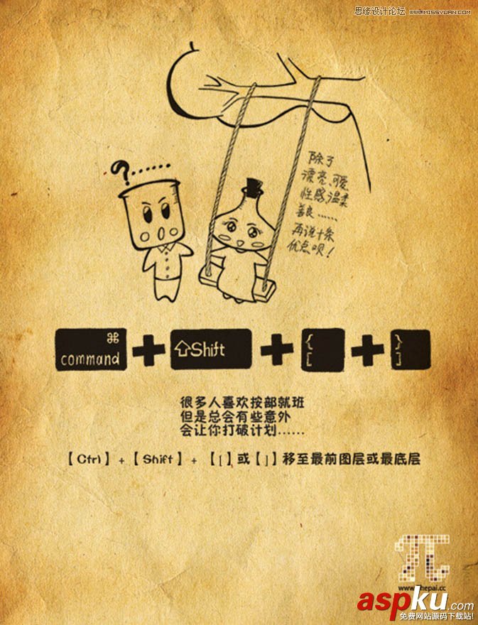 插畫,PS快捷鍵,PS教程
