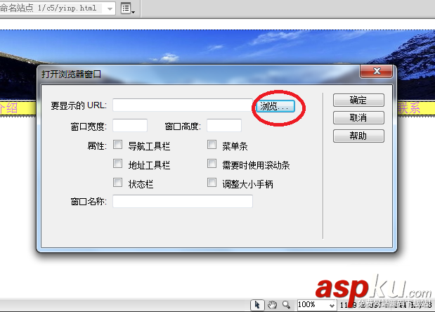 Dreamweaver,網頁,窗口