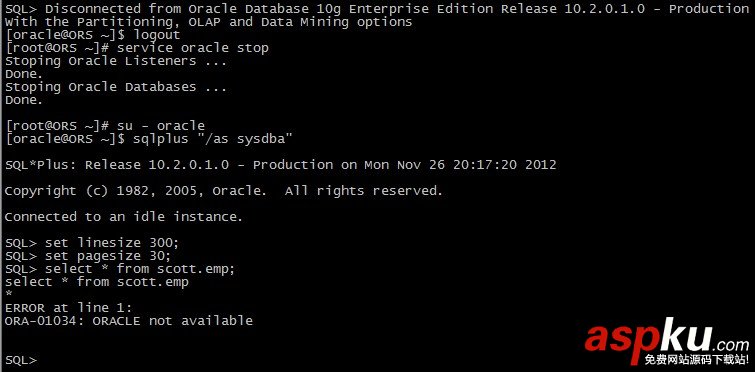 oracle開機自啟動腳本,oracle自啟動腳本