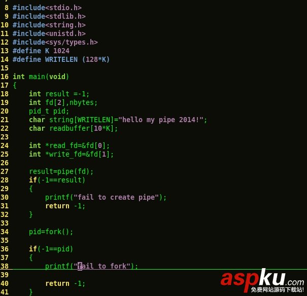 linux,pipe,函數