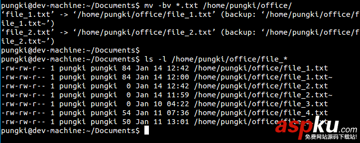 linux中mv命令,linux,mv命令,實用的linux命令