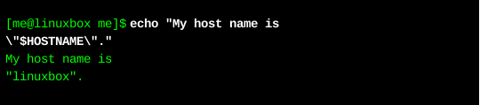 linux,單引號,雙引號,反引號