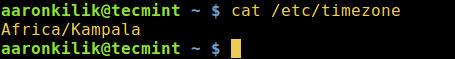 linux查看時區命令,linux查看當前時區