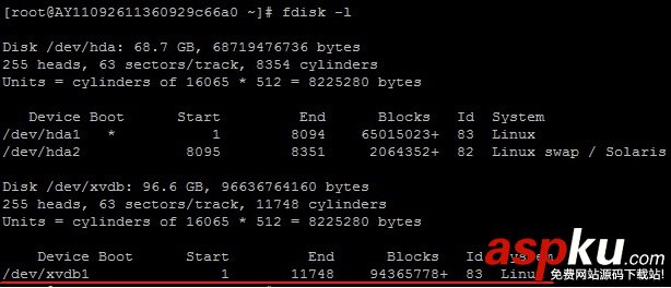 linux系統,掛載數據盤