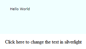 在javascript中調用silverlight方法