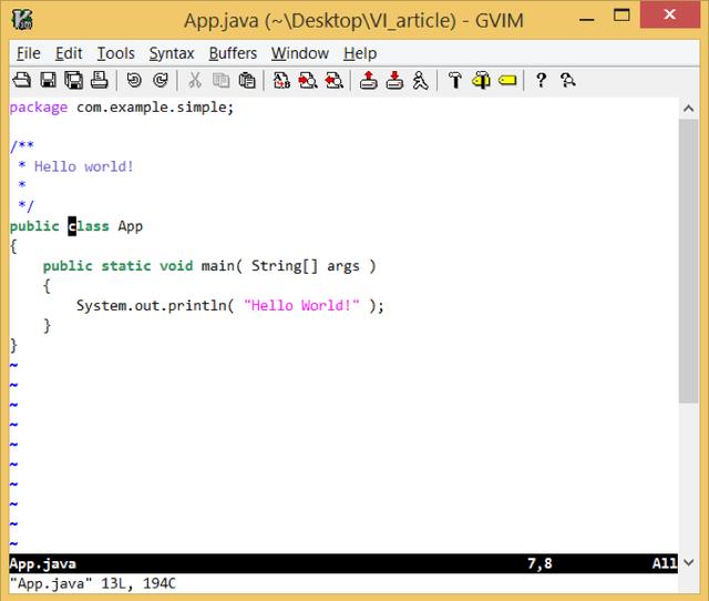 Linux,VIM編輯器