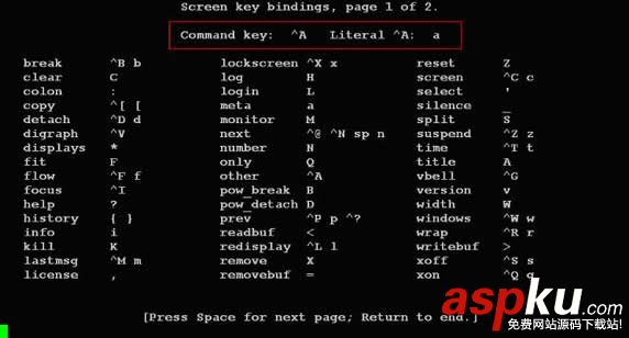 linux,screen,命令,結束會話,遠程