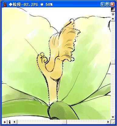 用painter與數碼板繪制逼真百合花