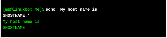 linux,單引號,雙引號,反引號