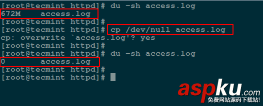 linux清空文件內容,linux,清空文件