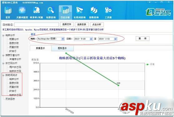 愛站,seo,工具包,日志分析