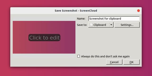 Linux,增強,截圖,分享工具,ScreenCloud