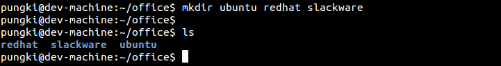 mkdir創建多級目錄,linux下創建目錄命令,linux創建目錄的命令