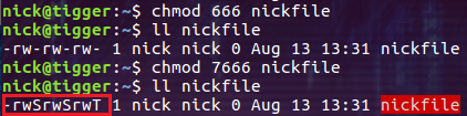 Linux,特殊權限,SUID,SGID,SBIT