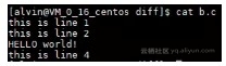 Linux,文本比對
