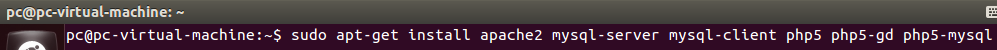 Ubuntu,LAMP,linux