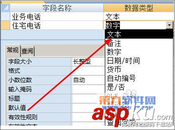 Access教程 如何在修改字段的數據格式