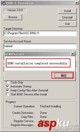 Windows7,DNS服務器,Windows安裝bind9