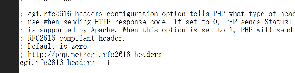 以CGI模式運行PHP