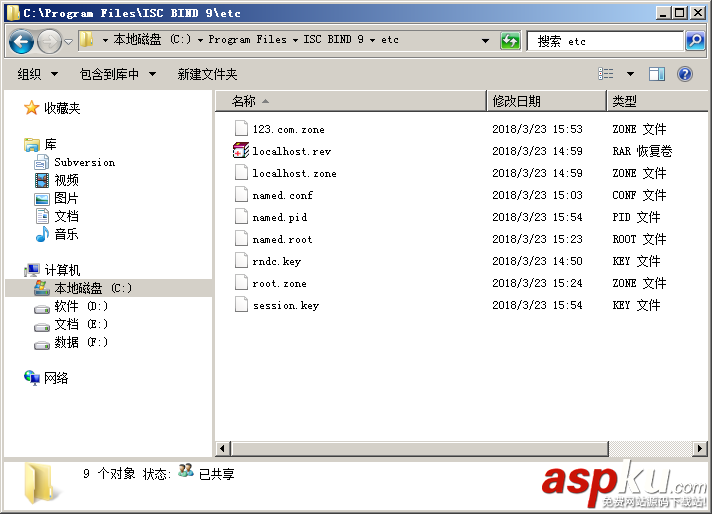 Windows7,DNS服務器,Windows安裝bind9