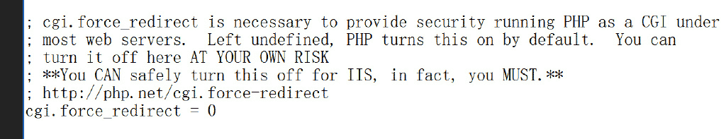 以CGI模式運行PHP