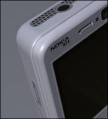 3dsmax教程:諾基亞n73建模過程