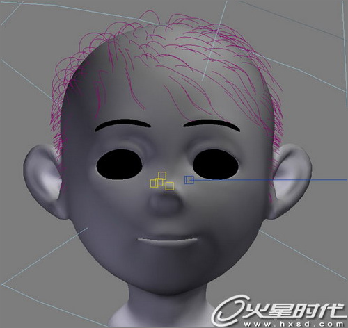 3ds max毛發插件hairtrix秘笈之人物發